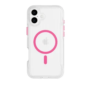 Selling Fast FlexPro - Apple iPhone 16 Plus Case MagSafe Compatible - Neon Pink/Orange Glow in the Dark  Last Chance!