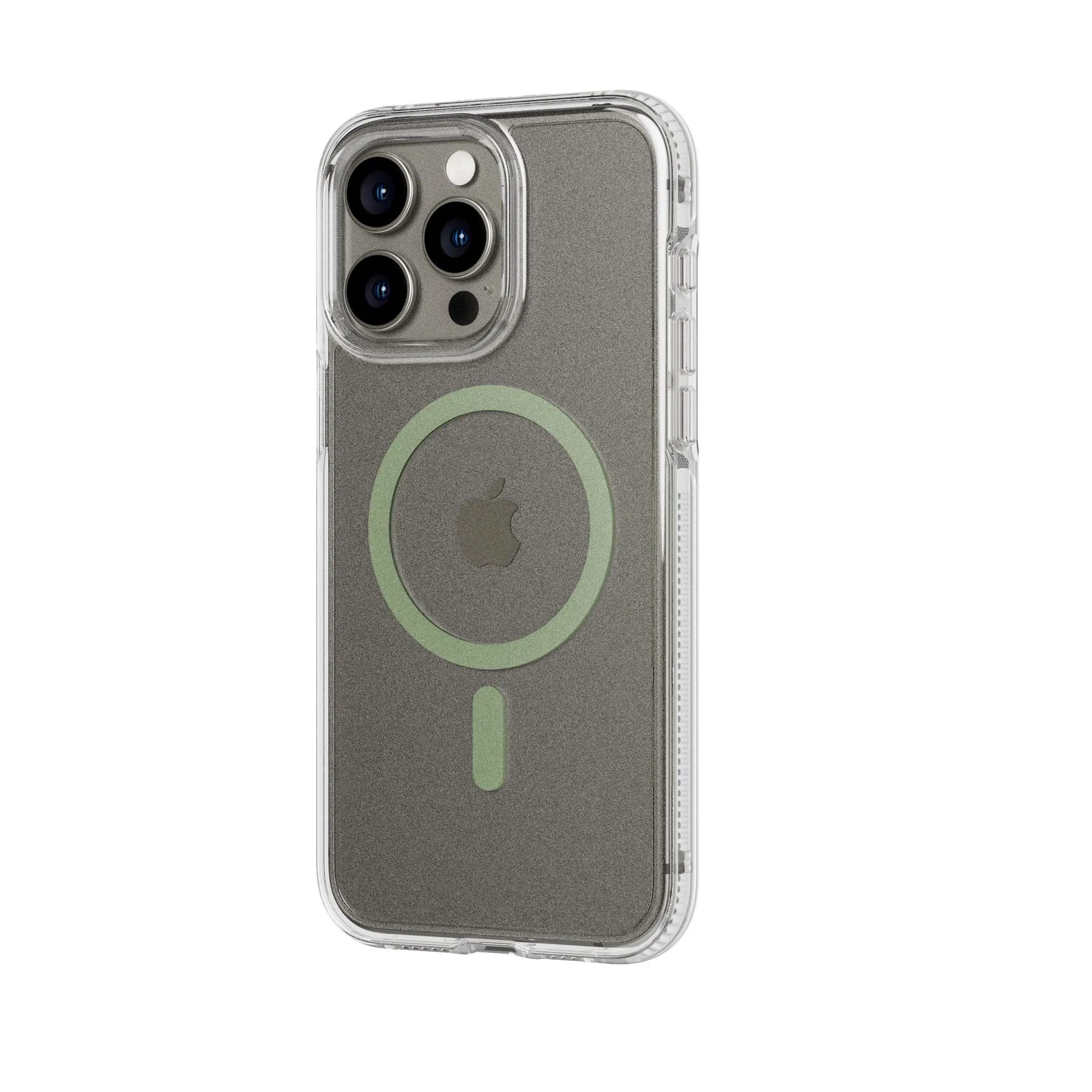Selling Fast FlexQuartz - Apple iPhone 15 Pro Max Case MagSafe Compatible - Green  Limited Availability!