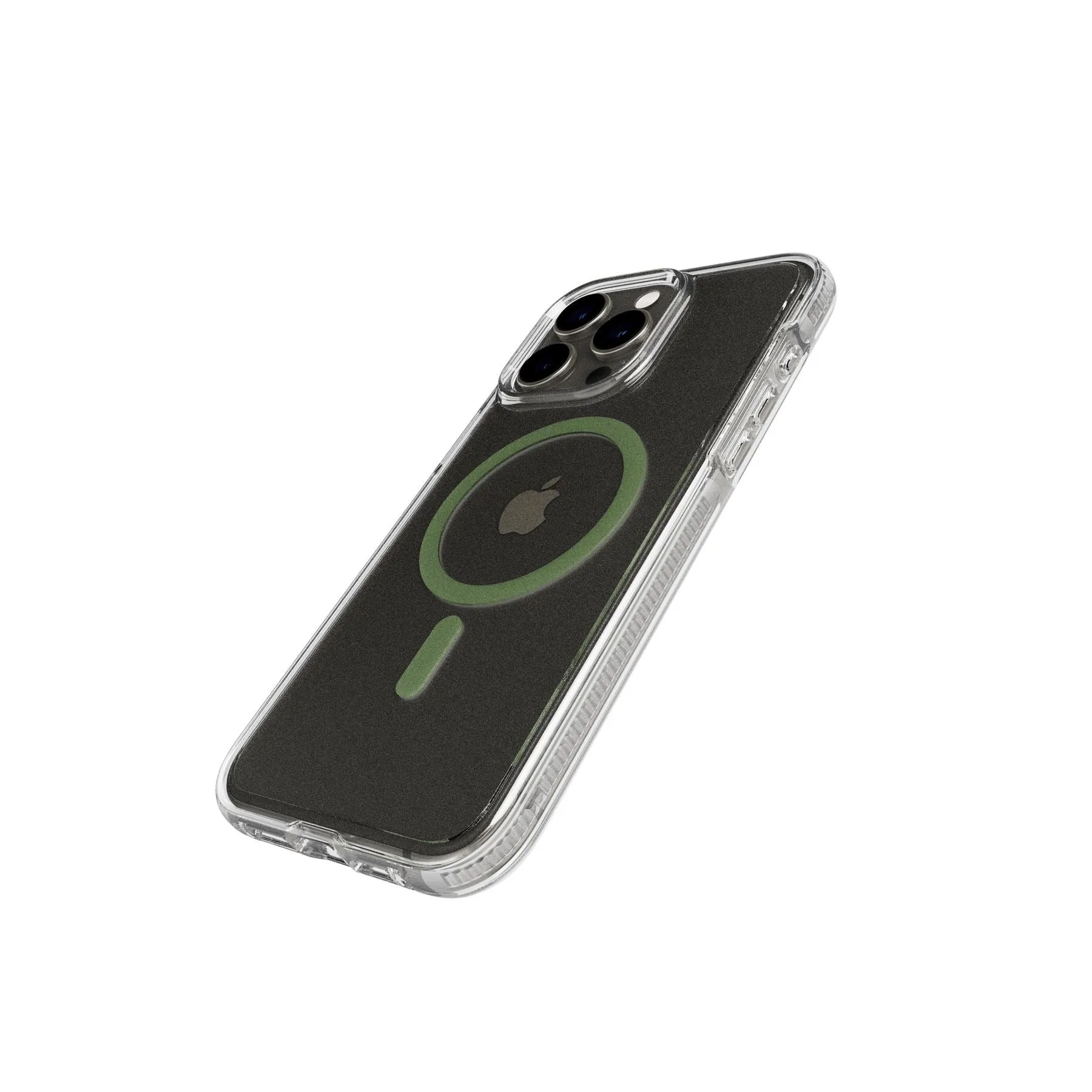 Selling Fast FlexQuartz - Apple iPhone 15 Pro Max Case MagSafe Compatible - Green  Limited Availability!