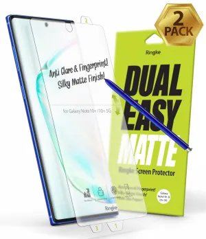 Selling Fast Galaxy Note 10 Plus Screen Protector | Dual Easy Film Matte  Last Chance!