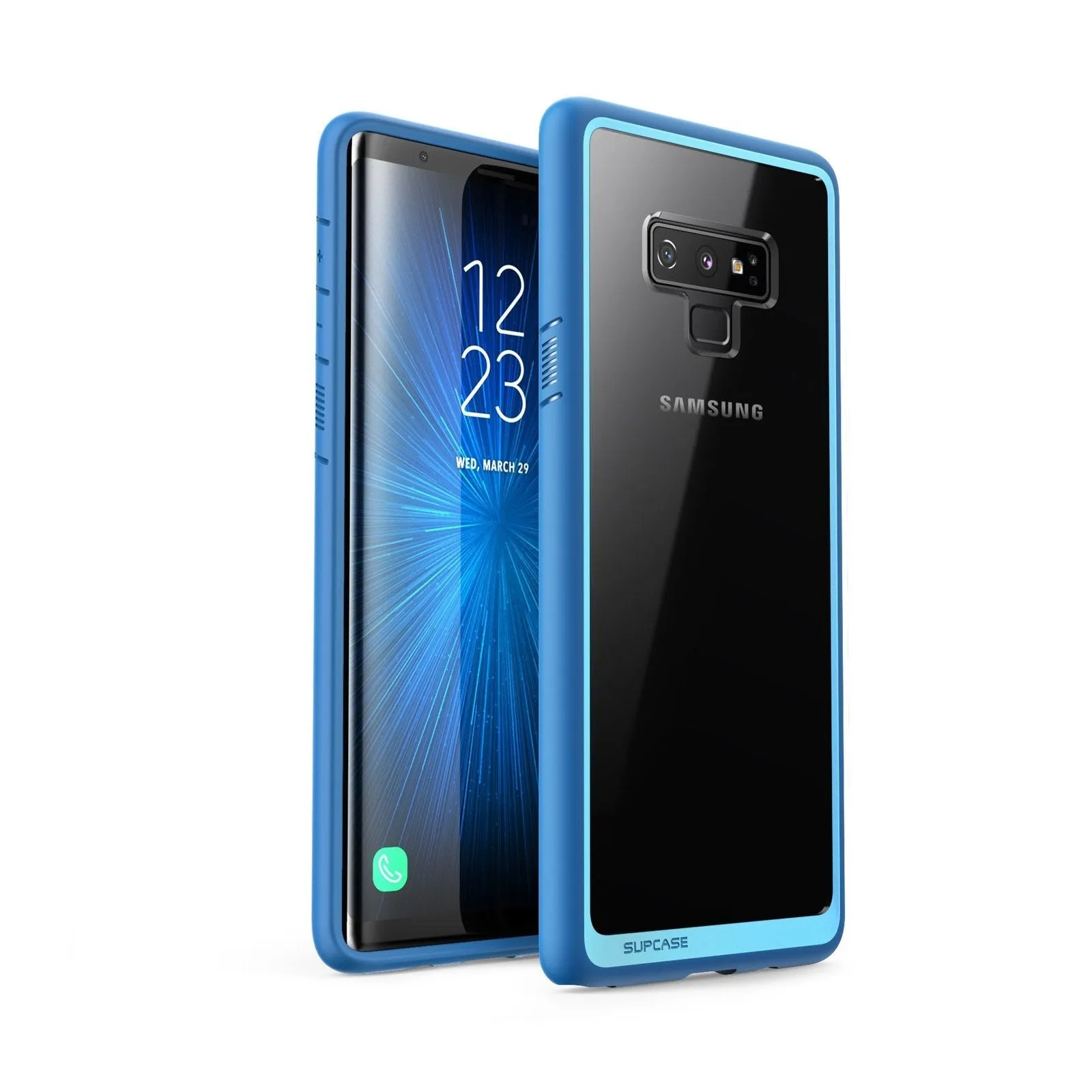 Selling Fast Galaxy Note9 Unicorn Beetle Style Slim Clear Case-Navy  Limited Stock!