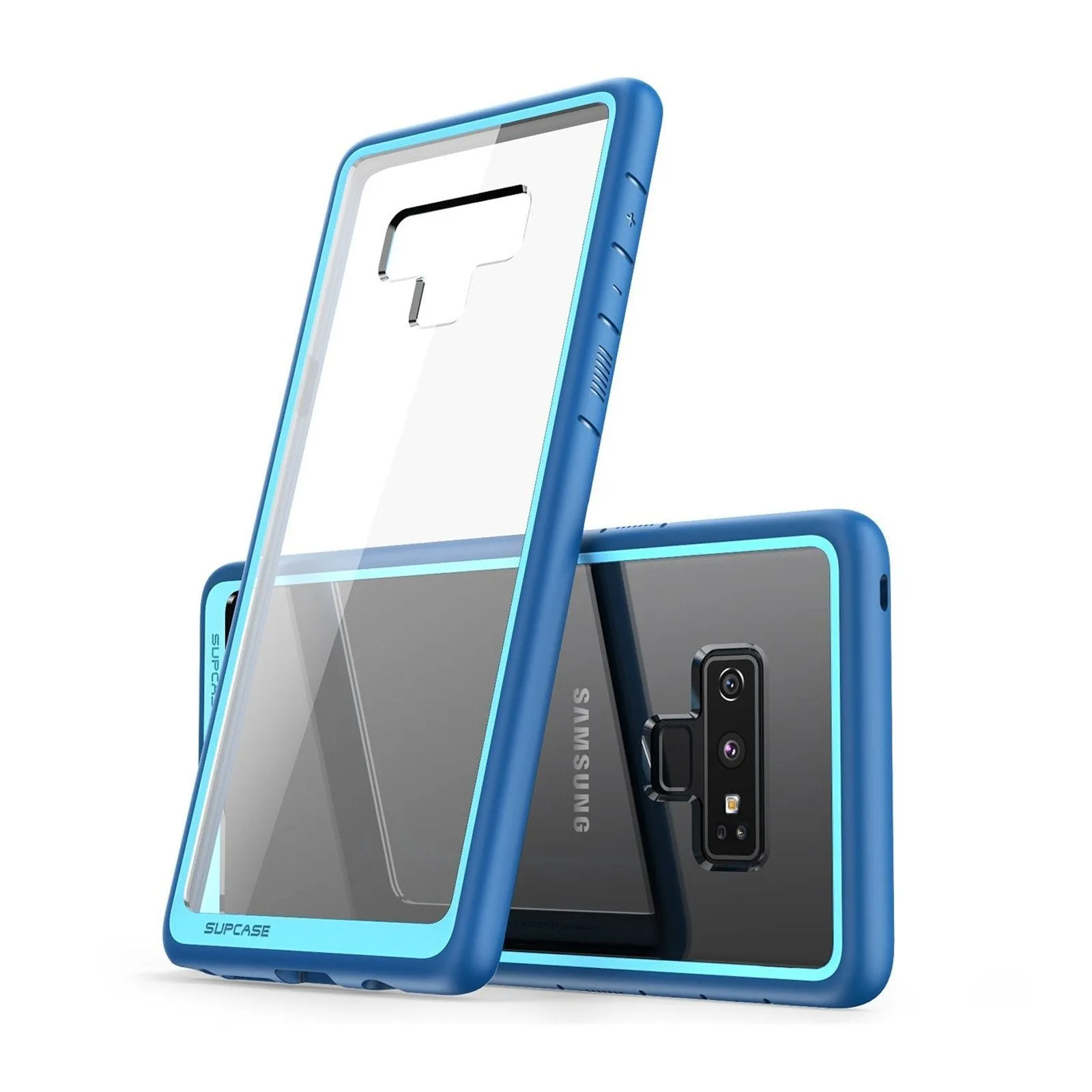 Selling Fast Galaxy Note9 Unicorn Beetle Style Slim Clear Case-Navy  Limited Stock!
