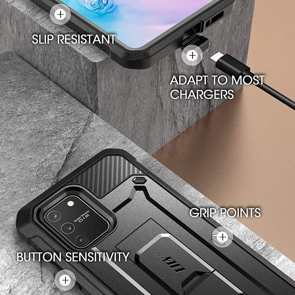 Selling Fast Galaxy S10 Lite Unicorn Beetle Pro Full Body Rugged Holster Case-Black  Dont Miss Out!