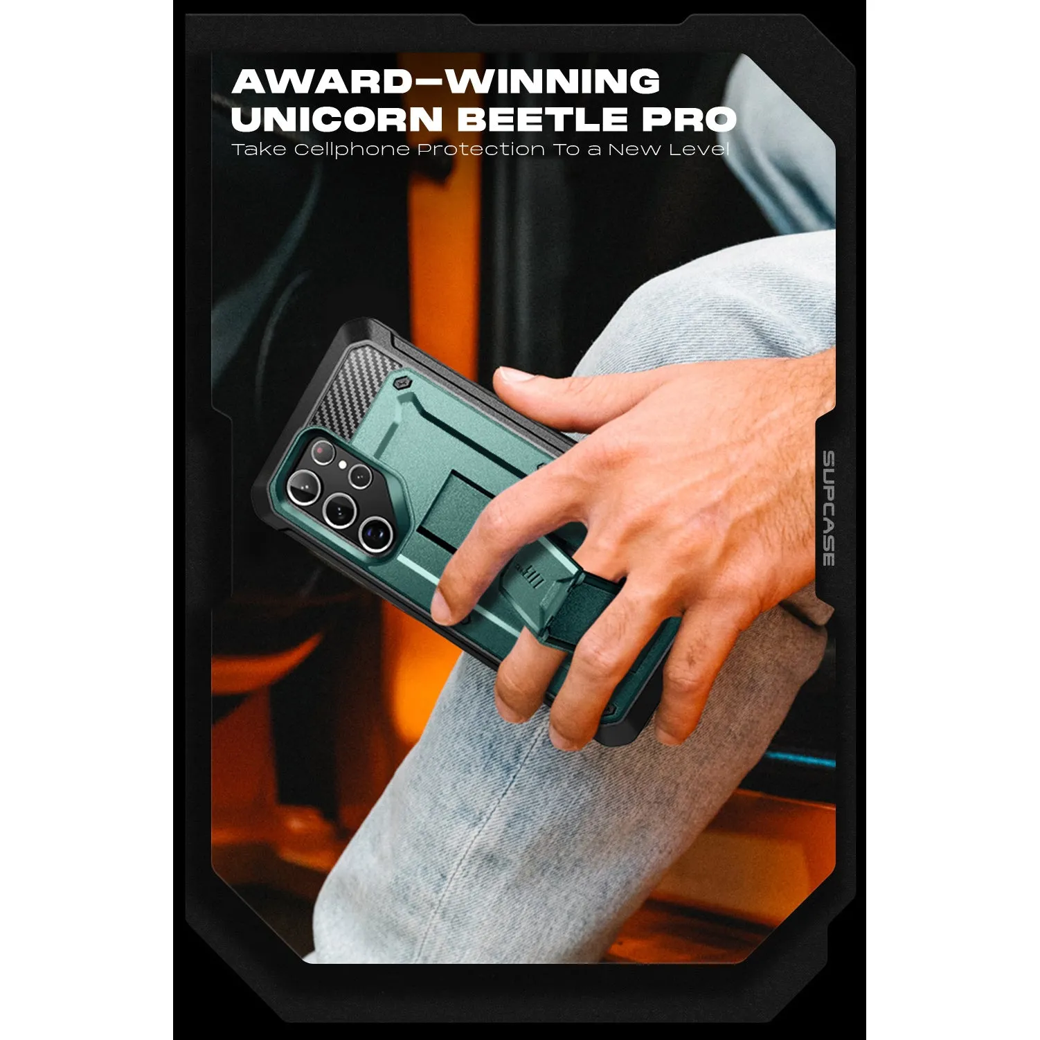 Selling Fast Galaxy S22 Ultra Unicorn Beetle PRO Rugged Case-Seafoam  Stylish & Comfortable