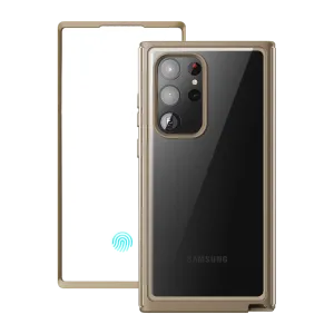 Selling Fast Galaxy S23 Ultra Unicorn Beetle EDGE XT Bumper Case With Screen Protector-Cream  Ends Soon!