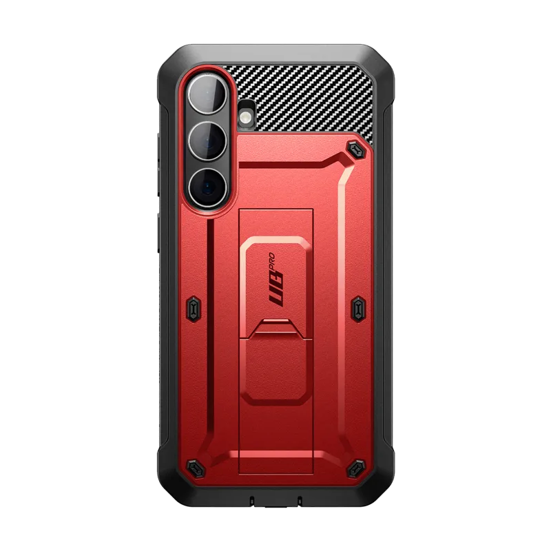 Selling Fast Galaxy S24 Plus Unicorn Beetle PRO Rugged Case-Metallic Red  Last Chance!
