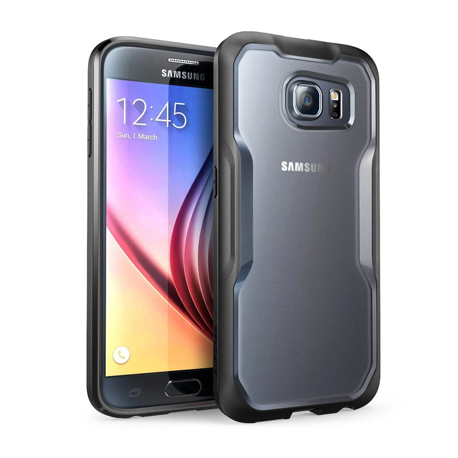 Selling Fast Galaxy S6 Unicorn Beetle Hybrid Protective Bumper Case-Frost  Today Only!