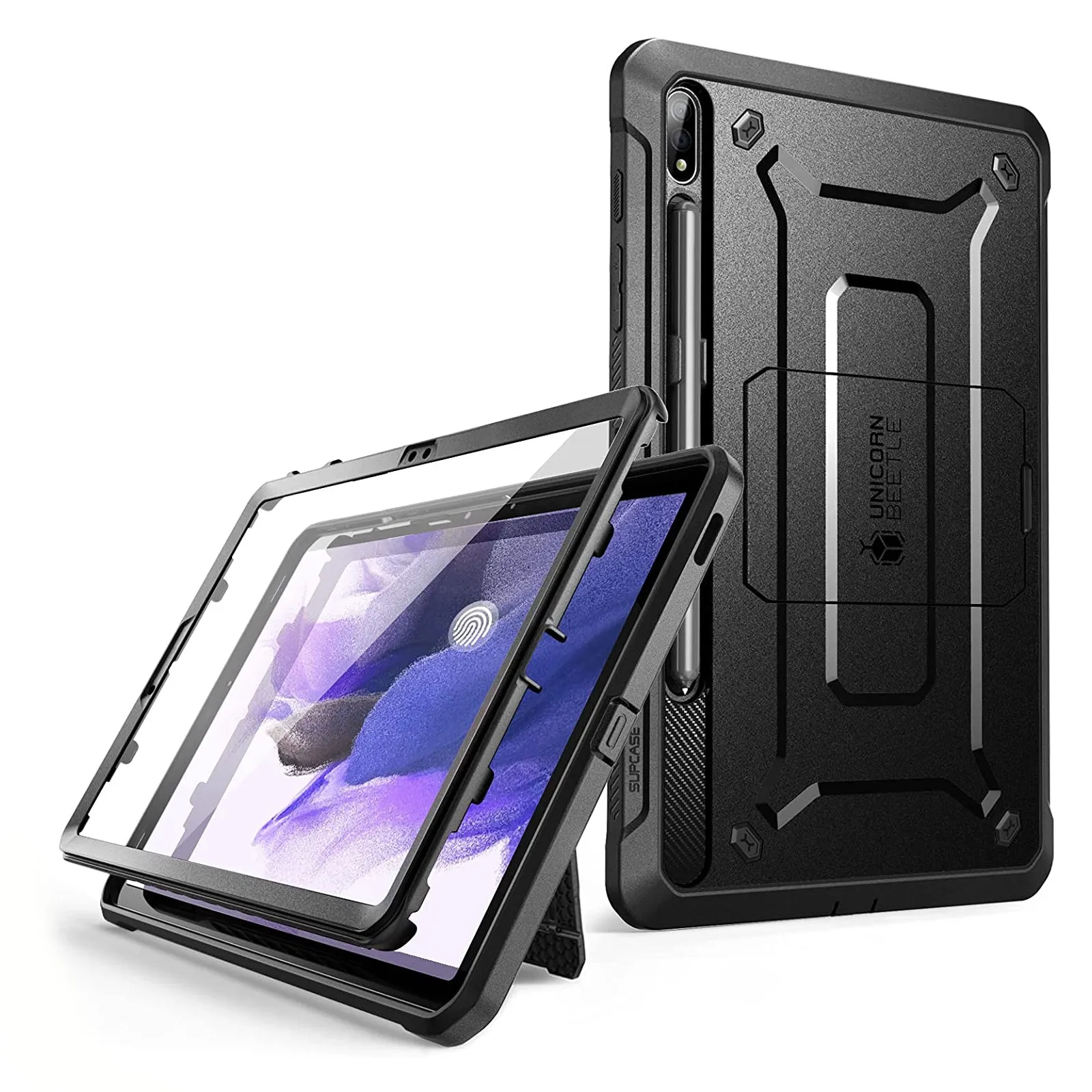 Selling Fast Galaxy Tab S7 FE 12.4 inch (2021) Unicorn Beetle Pro Rugged Case-Black  Today Only!