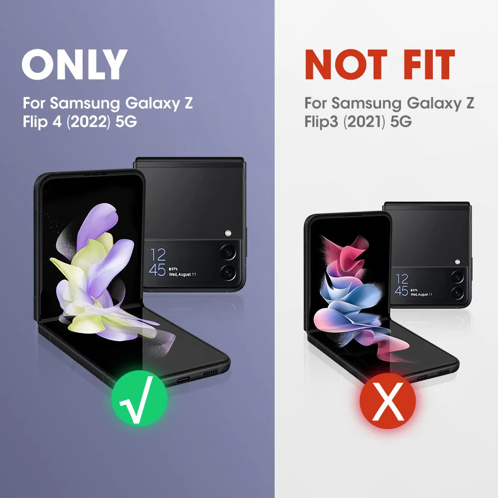 Selling Fast Galaxy Z Flip4 Unicorn Beetle PRO Rugged Case with Belt Clip-Metallic Purple  Today Only!