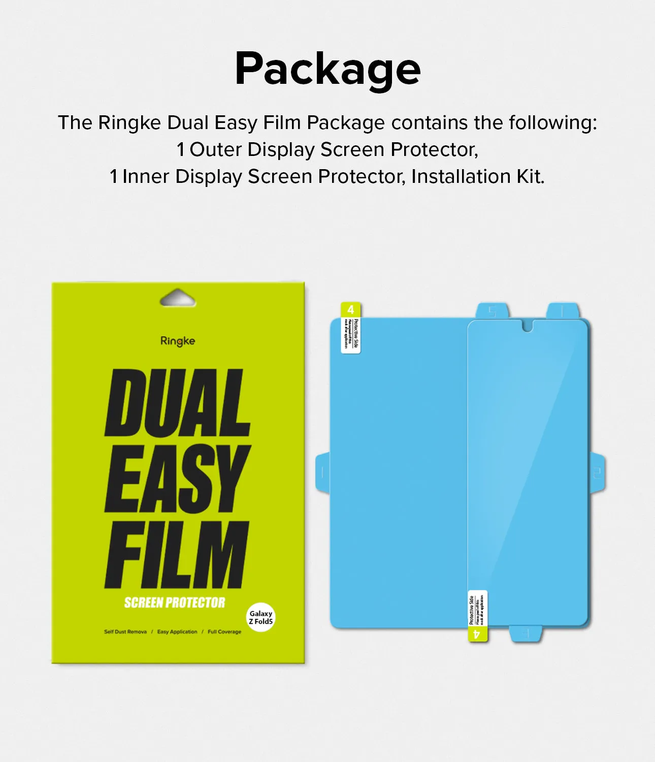 Selling Fast Galaxy Z Fold 5 Screen Protector | Dual Easy Film  Stylish & Comfortable