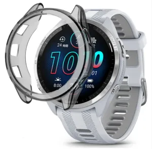 Selling Fast Garmin Forerunner 965 TPU Cover (Transparent-Black)  Dont Miss Out!