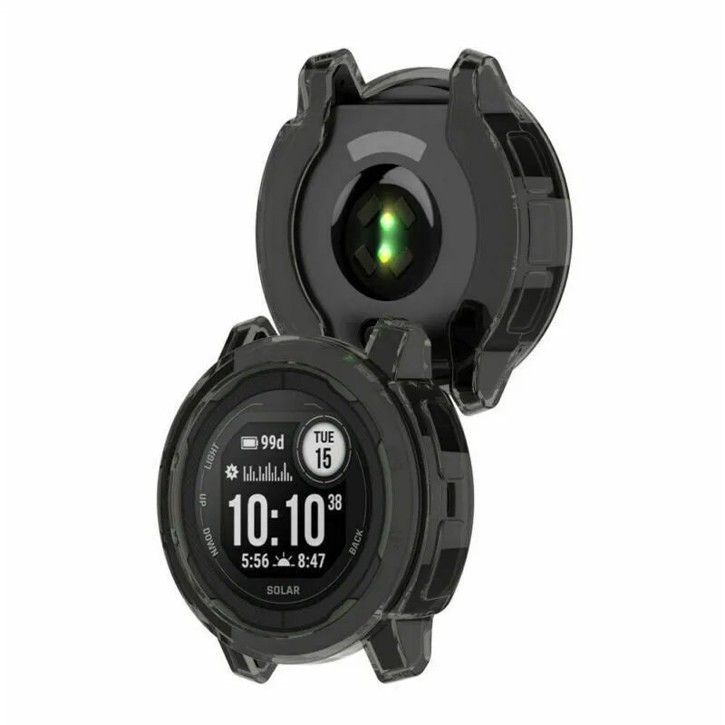 Selling Fast Garmin Instinct 2 TPU Cover (Transparent-Black)  Limited Availability!