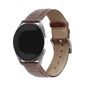 Selling Fast Huawei Watch 3 (Pro) Leather Strap Crocodile Grain (Brown)  Last Chance!
