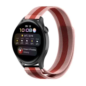 Selling Fast Huawei Watch 3 (Pro) Milanese Strap (Red/Pink  Stylish & Comfortable