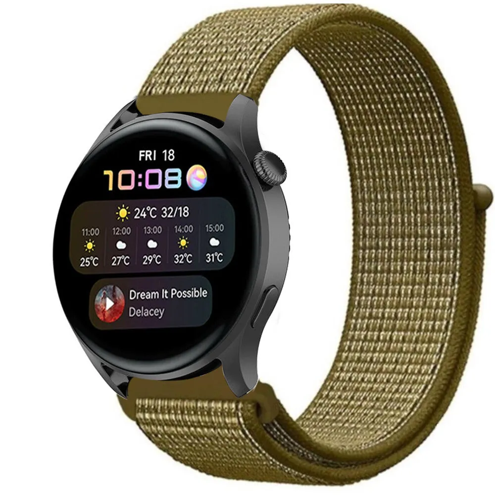 Selling Fast Huawei Watch 3 (Pro) Nylon Strap (Olive)  Almost Gone!
