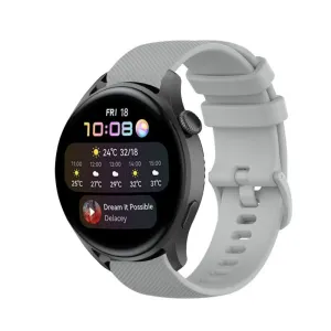 Selling Fast Huawei Watch 3 (Pro) Premium Silicone Strap (Grey)  Today Only!