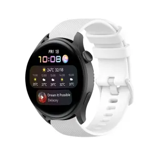 Selling Fast Huawei Watch 3 (Pro) Premium Silicone Strap (White)  Limited Release!