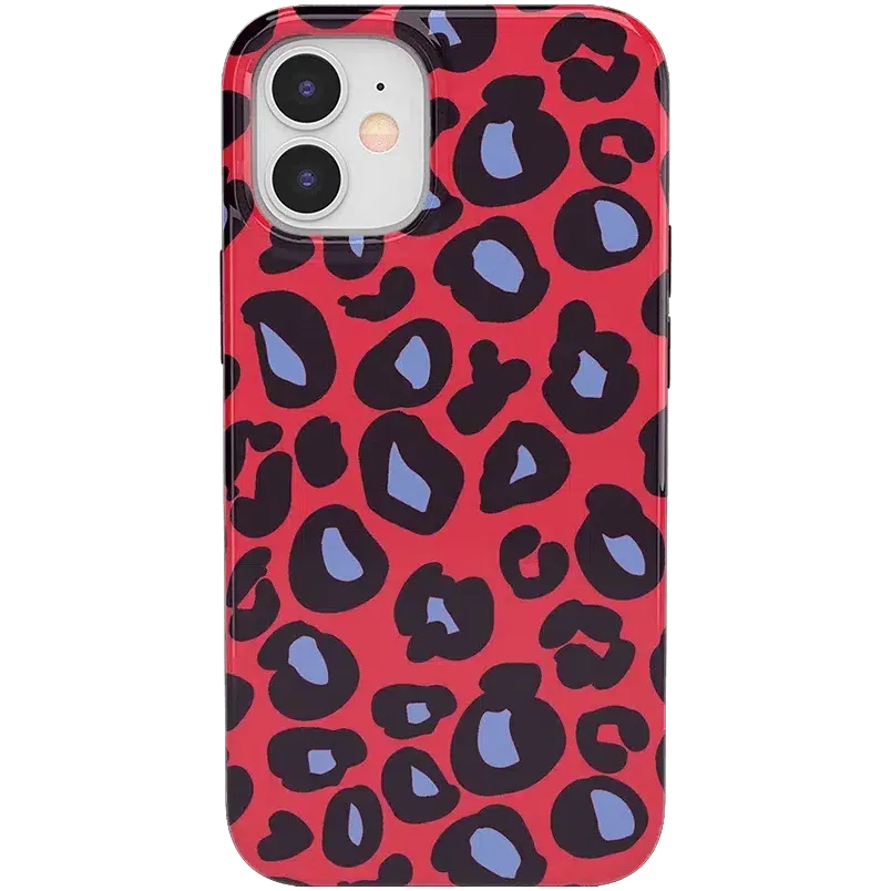Selling Fast Into the Wild | Red & Blue Leopard Print Case  Last Chance!