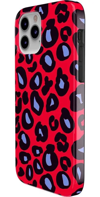 Selling Fast Into the Wild | Red & Blue Leopard Print Case  Last Chance!