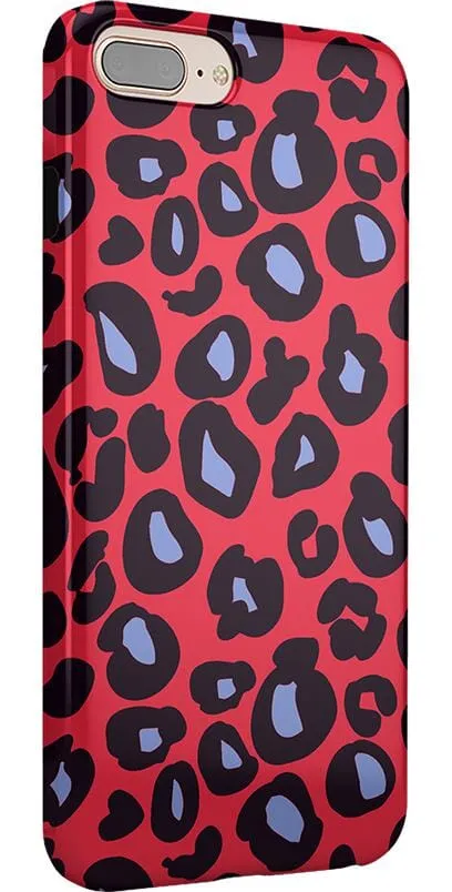 Selling Fast Into the Wild | Red & Blue Leopard Print Case  Last Chance!