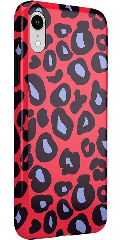Selling Fast Into the Wild | Red & Blue Leopard Print Case  Last Chance!