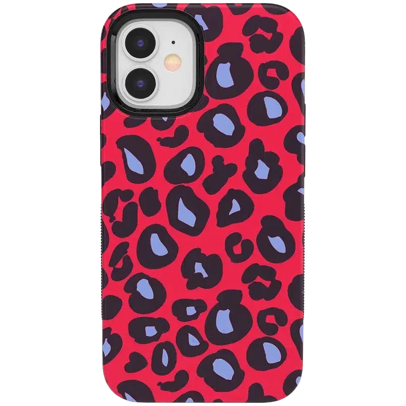 Selling Fast Into the Wild | Red & Blue Leopard Print Case  Last Chance!