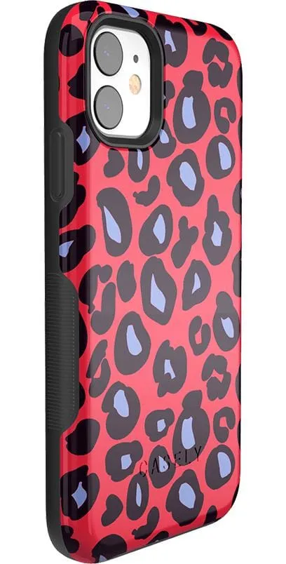 Selling Fast Into the Wild | Red & Blue Leopard Print Case  Last Chance!