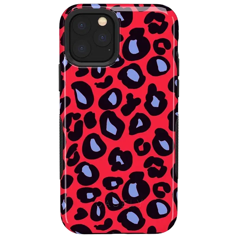 Selling Fast Into the Wild | Red & Blue Leopard Print Case  Last Chance!
