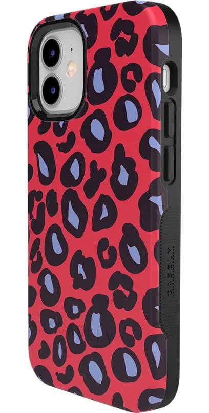 Selling Fast Into the Wild | Red & Blue Leopard Print Case  Last Chance!