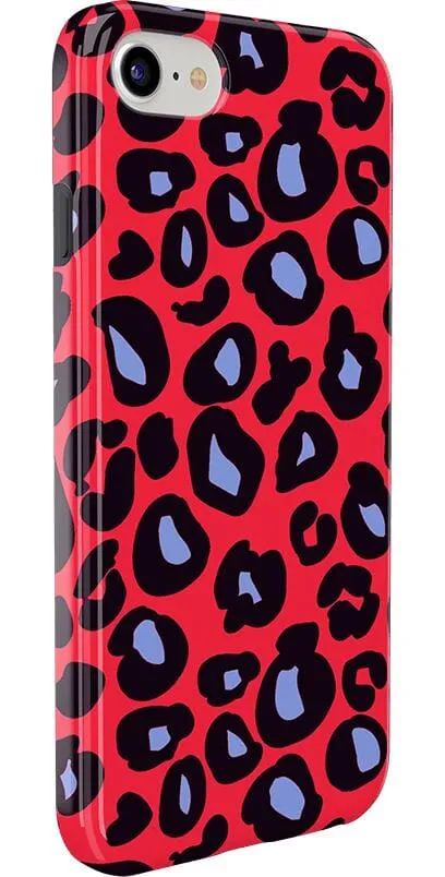 Selling Fast Into the Wild | Red & Blue Leopard Print Case  Last Chance!