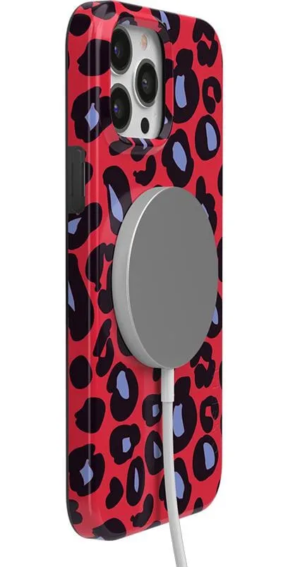 Selling Fast Into the Wild | Red & Blue Leopard Print Case  Last Chance!