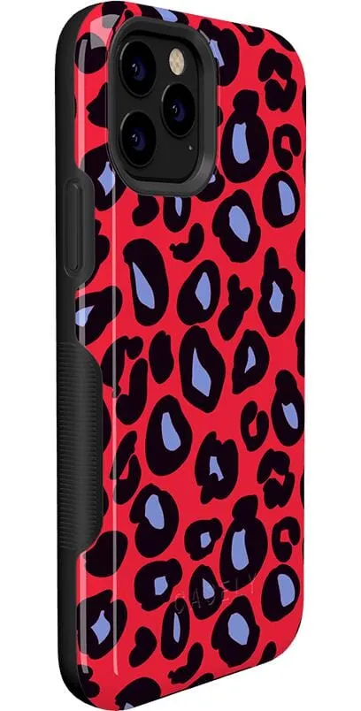 Selling Fast Into the Wild | Red & Blue Leopard Print Case  Last Chance!