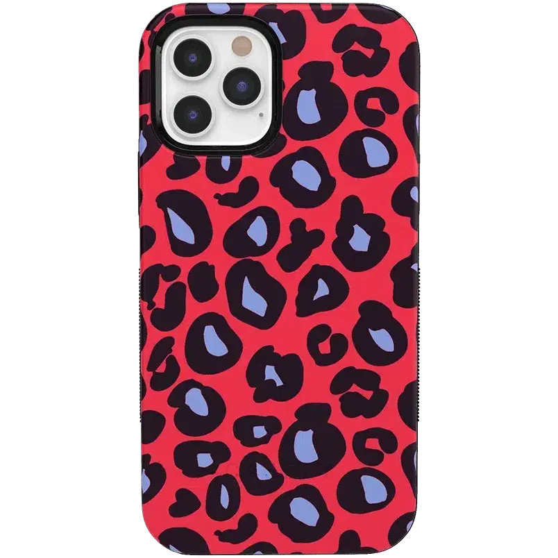 Selling Fast Into the Wild | Red & Blue Leopard Print Case  Last Chance!