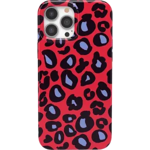 Selling Fast Into the Wild | Red & Blue Leopard Print Case  Last Chance!