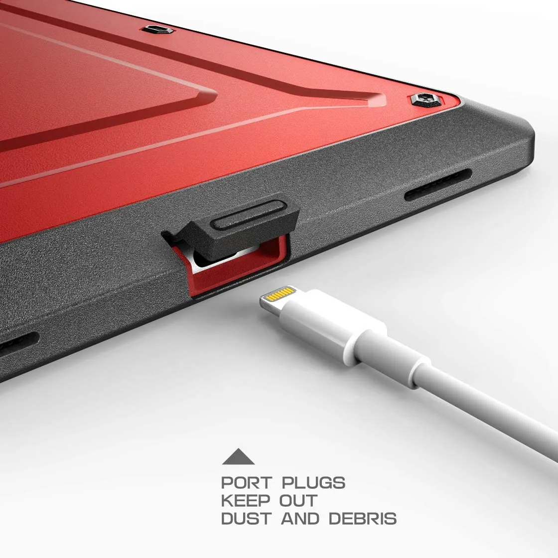 Selling Fast iPad 9.7 inch Unicorn Beetle Pro Full-Body Case-Metallic Red  Last Few Pieces!