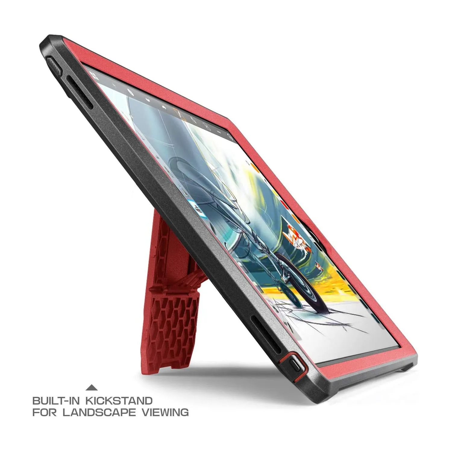 Selling Fast iPad 9.7 inch Unicorn Beetle Pro Full-Body Case-Metallic Red  Last Few Pieces!