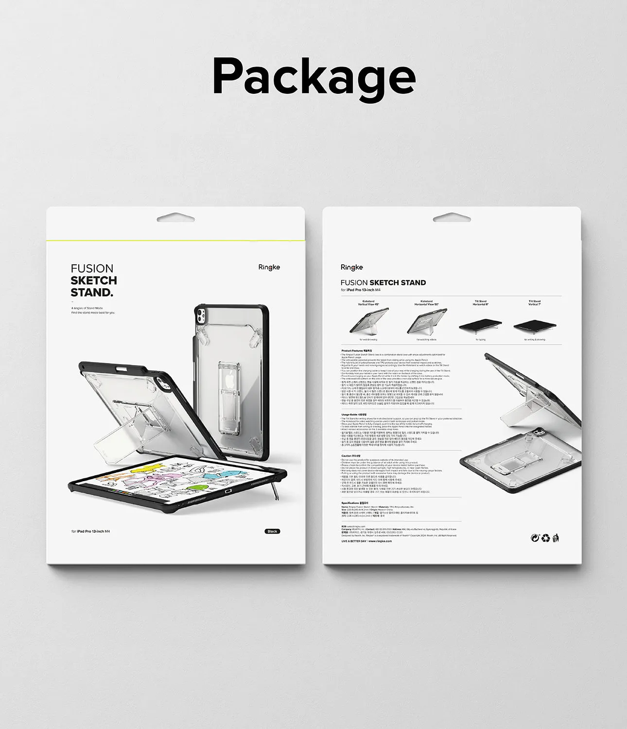 Selling Fast iPad Pro 13" (M4) Case | Fusion Sketch Stand  Almost Gone!