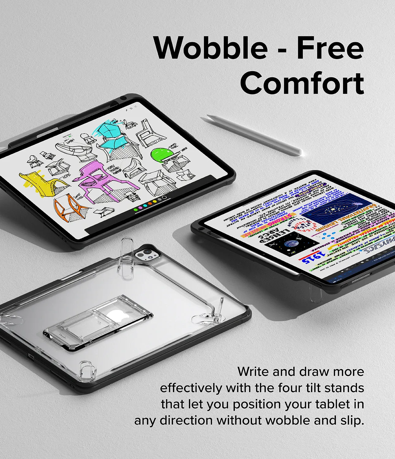 Selling Fast iPad Pro 13" (M4) Case | Fusion Sketch Stand  Almost Gone!