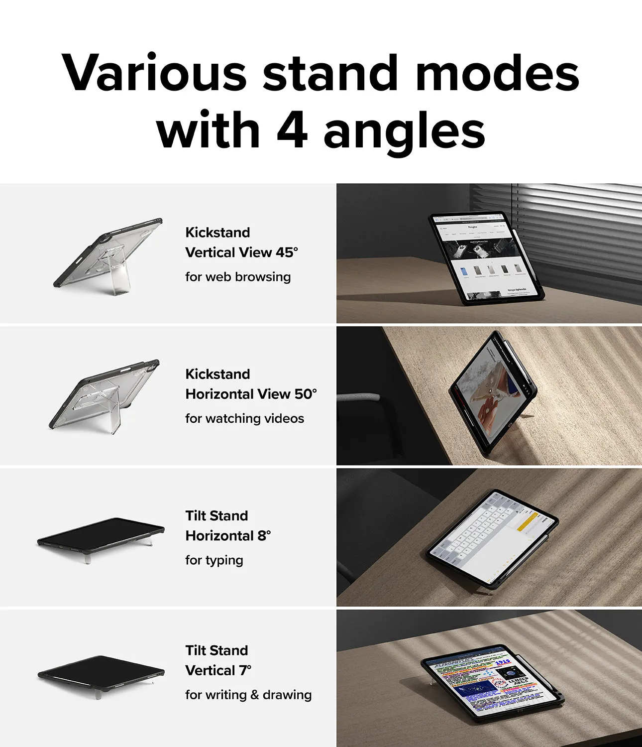 Selling Fast iPad Pro 13" (M4) Case | Fusion Sketch Stand  Almost Gone!