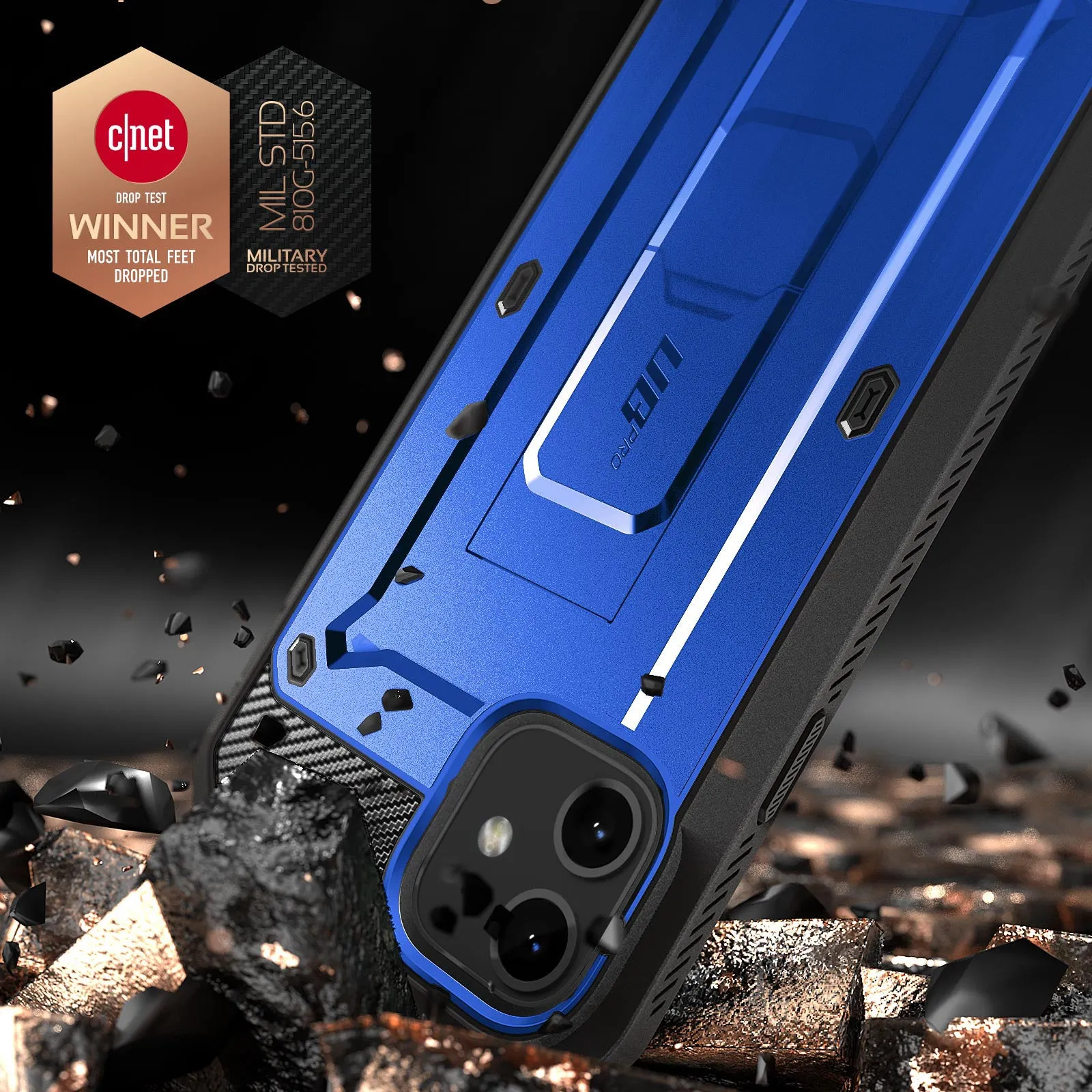 Selling Fast iPhone 11 6.1 inch Unicorn Beetle Pro Rugged Case-Dark Blue  Limited Release!