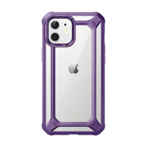 Selling Fast iPhone 12 mini 5.4 inch Unicorn Beetle Exo Clear Case-Purple  Ends Soon!