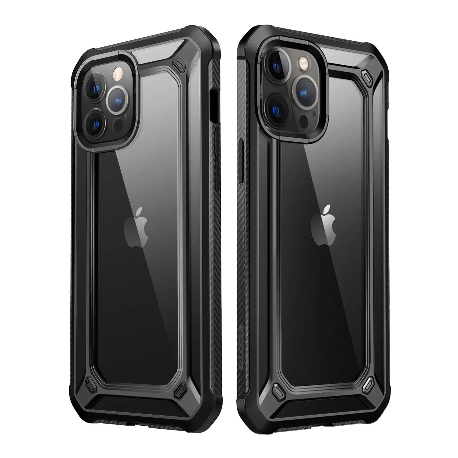 Selling Fast iPhone 12 Pro Max 6.7 inch Unicorn Beetle Exo with Screen Protector Clear Case-Black  Last Few Pieces!