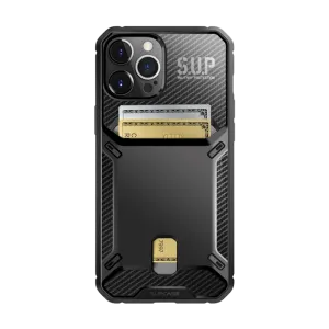 Selling Fast iPhone 12 Pro Max 6.7 inch Unicorn Beetle Vault Wallet Case-Black  Last Few Pieces!