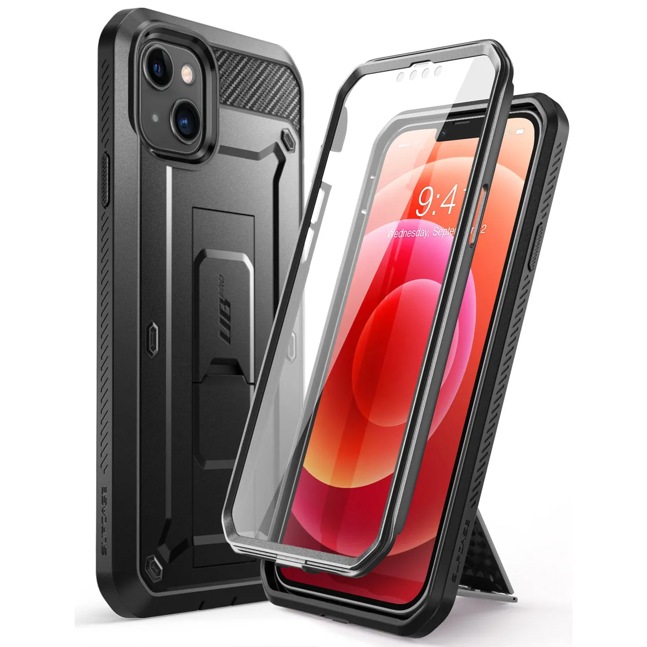 Selling Fast iPhone 13 mini 5.4 inch Unicorn Beetle Pro Rugged Case-Black  Almost Gone!