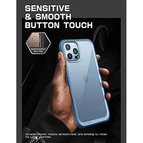 Selling Fast iPhone 13 Pro 6.1 inch Unicorn Beetle Style Slim Clear Case-Blue  Dont Miss Out!