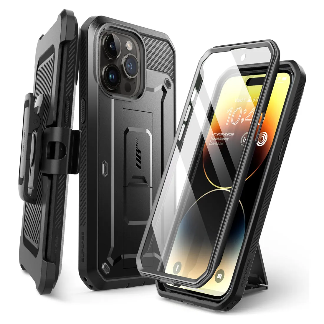 Selling Fast iPhone 15 Pro 6.1 inch Unicorn Beetle Pro Rugged Case-Black  Last Few Pieces!