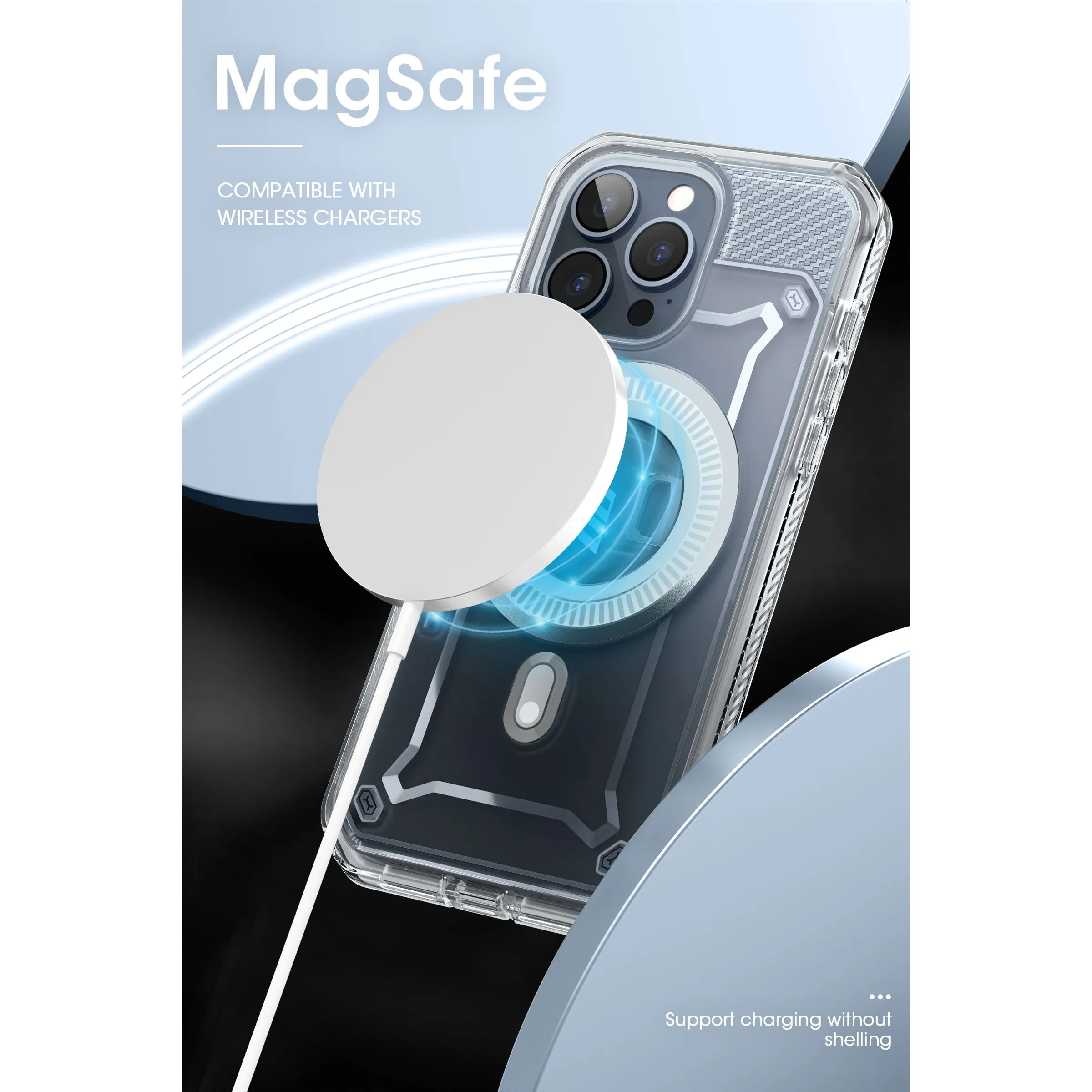 Selling Fast iPhone 15 Pro Max 6.7 inch Unicorn Beetle PRO MAG Rugged MagSafe Case-Clear  Ends Soon!