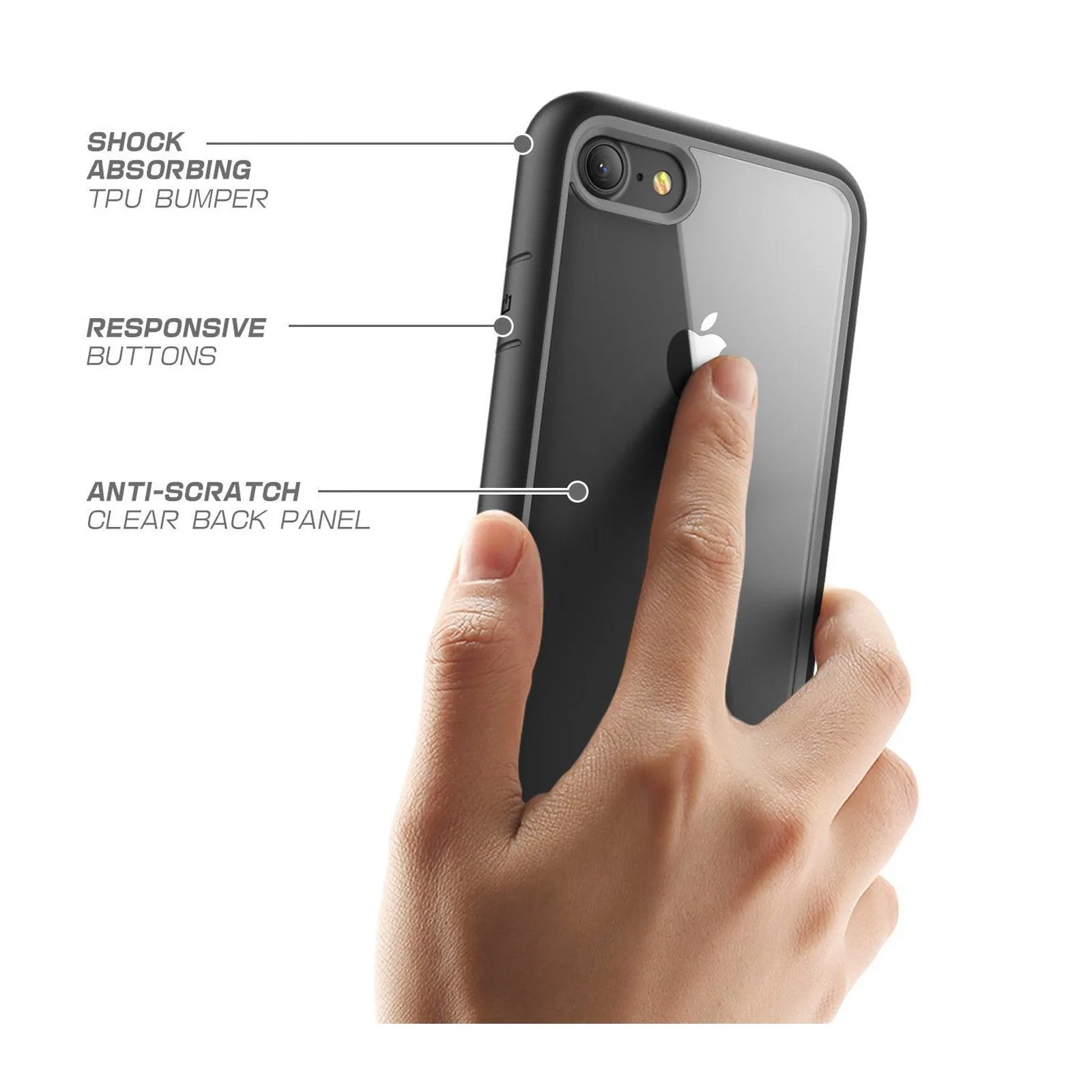Selling Fast iPhone 7 / 8 Unicorn Beetle Style-Black  Limited Availability!