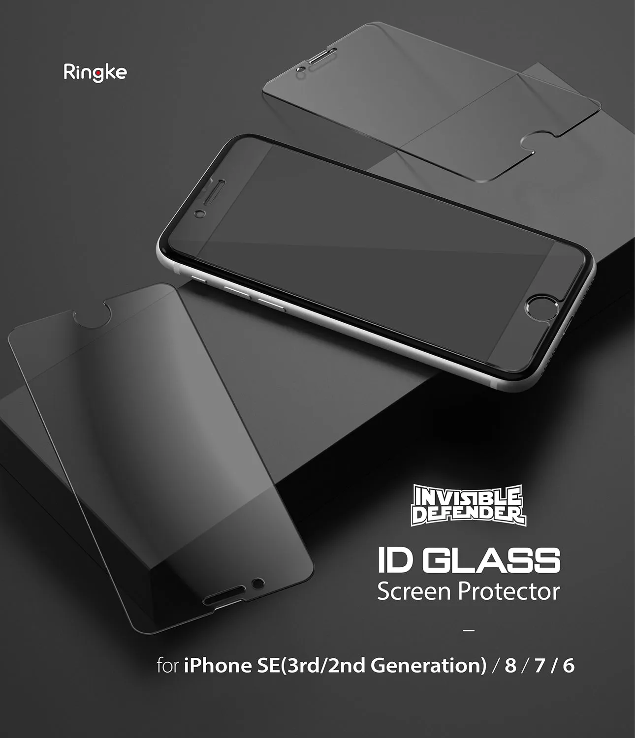 Selling Fast iPhone SE 2022 5G / SE 2020 / 8 / 7 Screen Protector | Invisible Defender Glass [2 Pack]  Dont Miss Out!