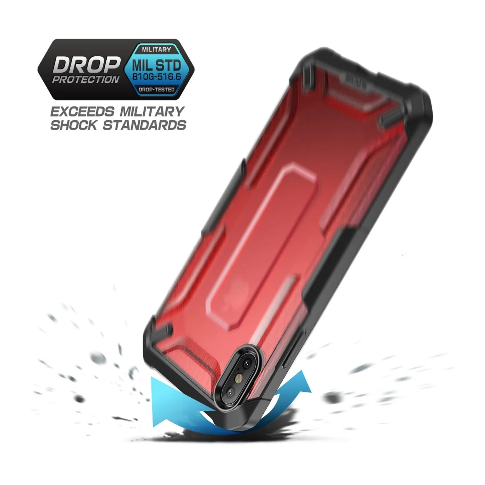 Selling Fast iPhone XS Max Unicorn Beetle Bumper Case-Red  Stylish & Comfortable